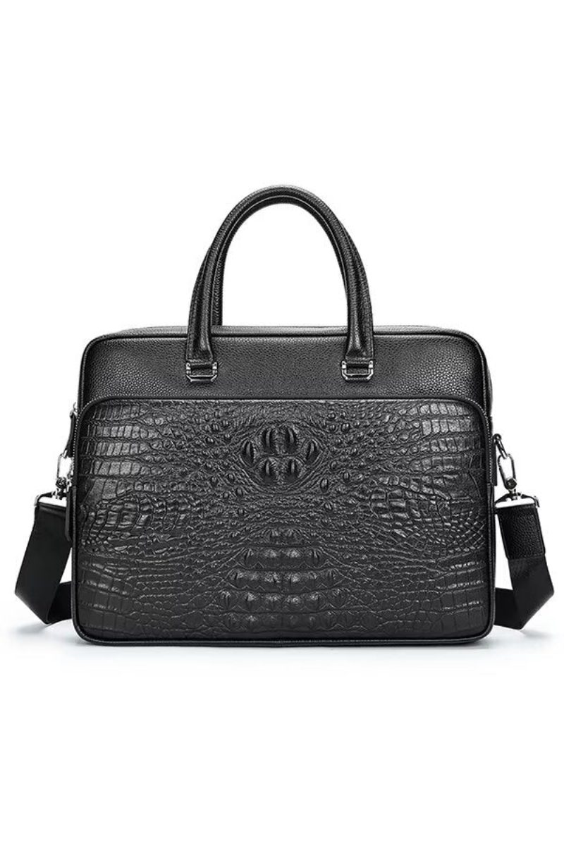 Axelväskor För Män Pinnacle Prestige Alligator Tote