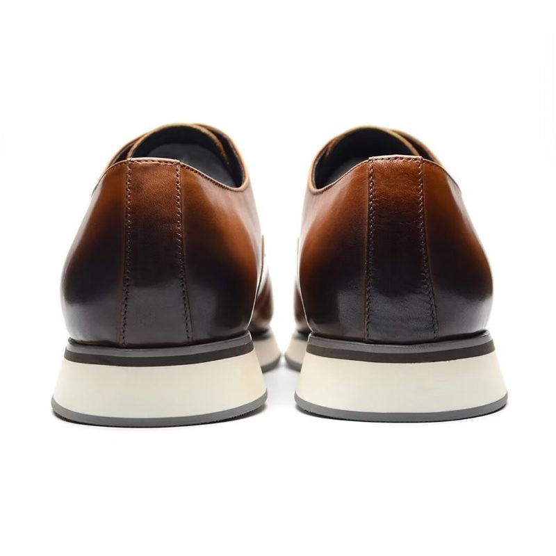 Formell Skor Herr Executive Style Slip-on Klänning - Brun