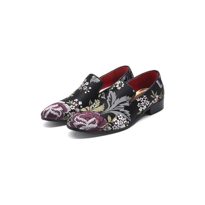 Formell Skor Herr Exotiska Blommönster Slip-on Klänning - Multi-Color