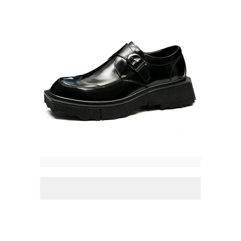 Formell Skor Herr Exotiskt Läder Slip-on Designer Bröllop Brogues - Svart