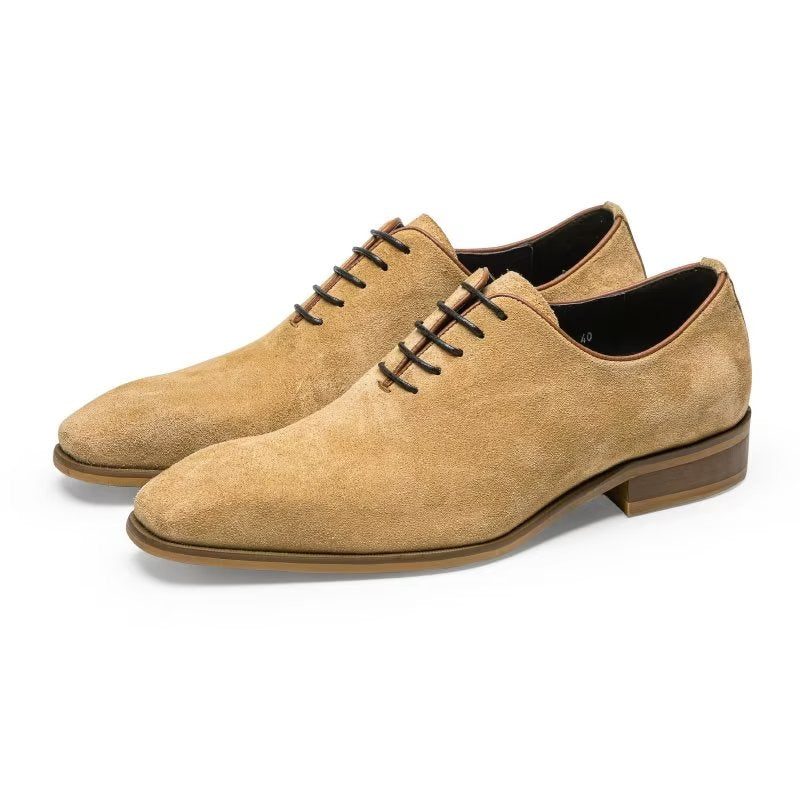 Formell Skor Herr Mocka Elegance Oxford Klänning - Beige