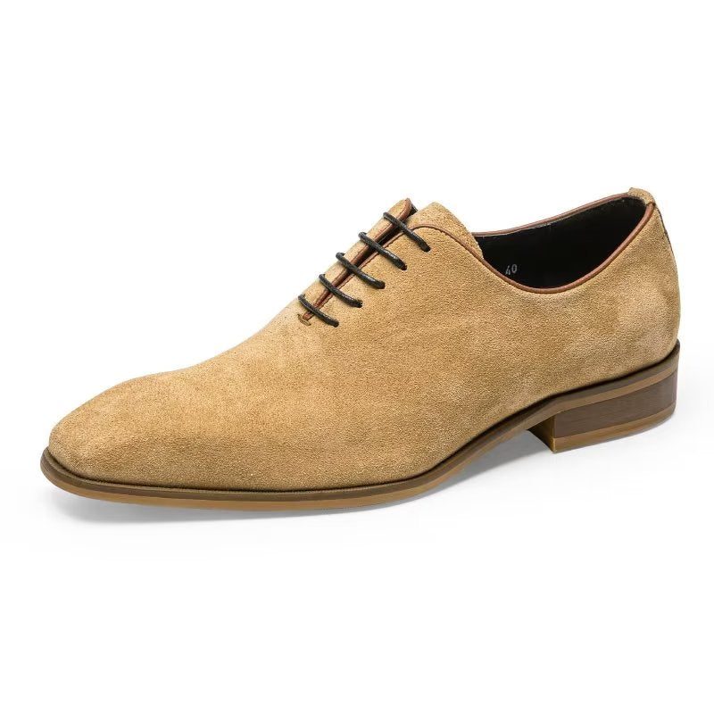 Formell Skor Herr Mocka Elegance Oxford Klänning - Beige