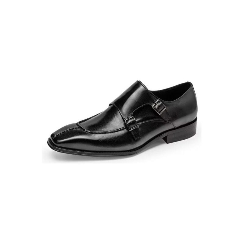 Formell Skor Herr Monkstrap Elegant Cow Leather Klänning