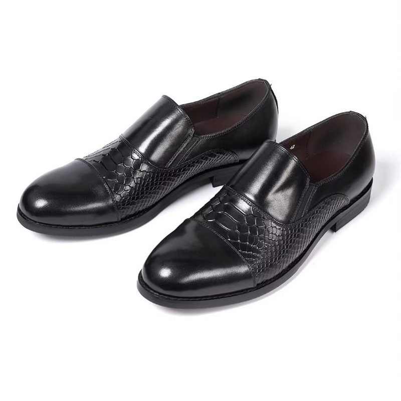 Formell Skor Herr Sophisticates Slip-on Läderelegans - Svart