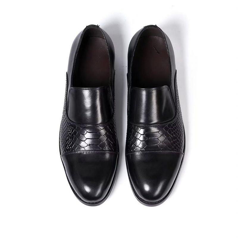 Formell Skor Herr Sophisticates Slip-on Läderelegans - Svart