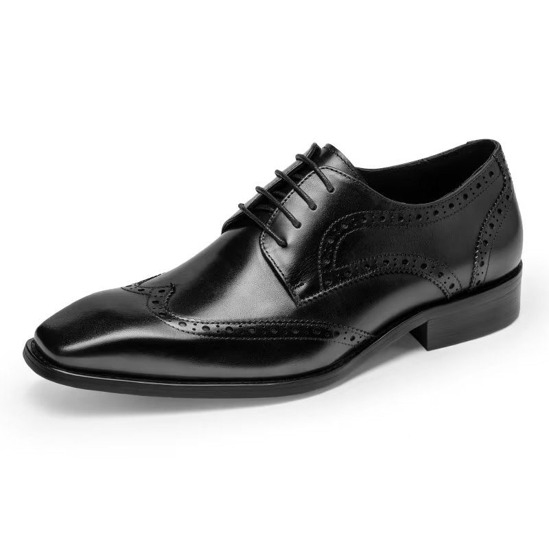 Formella Skor För Män Brogue Dress - Svart