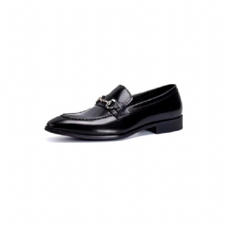 Formella Skor För Män Läder Slip-on Loafers