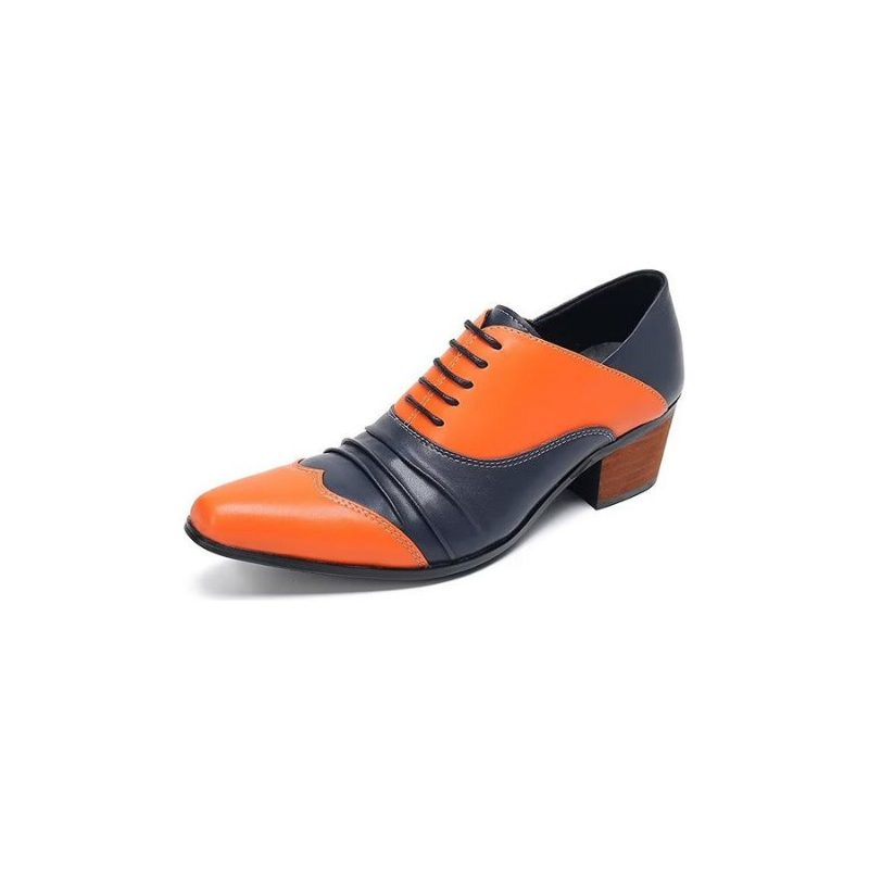 Formella Skor För Män Slip-on Oxford Klänning - Orange