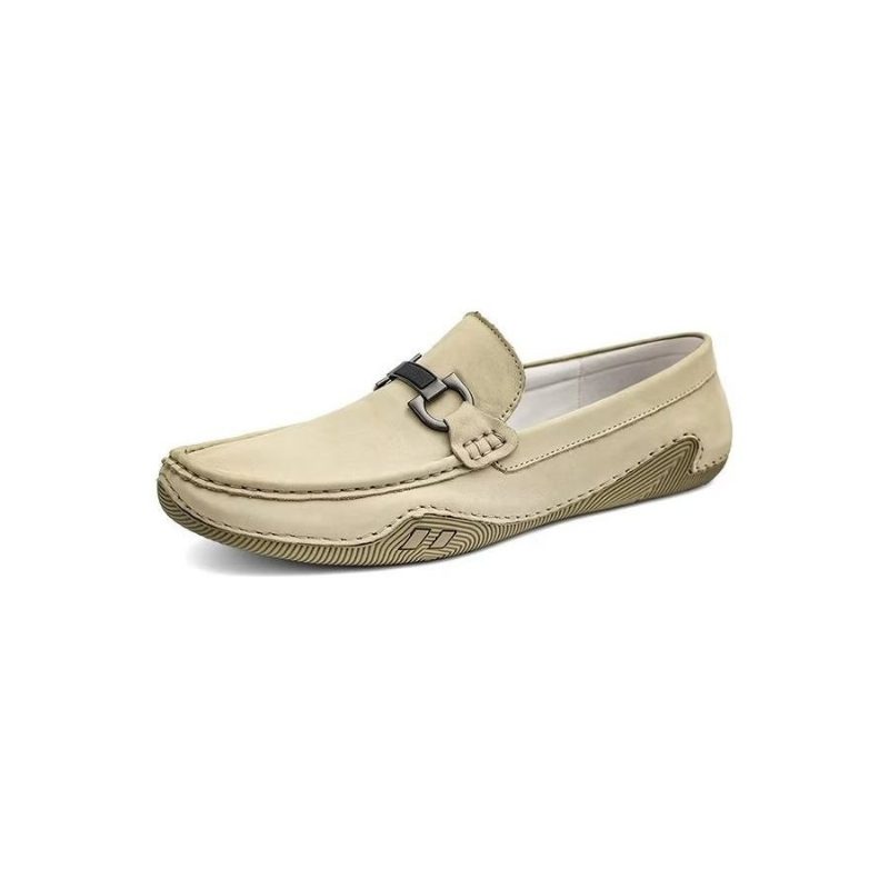 Fritidsskor För Män Eleganta Slip-on Loafers Med Metallmode