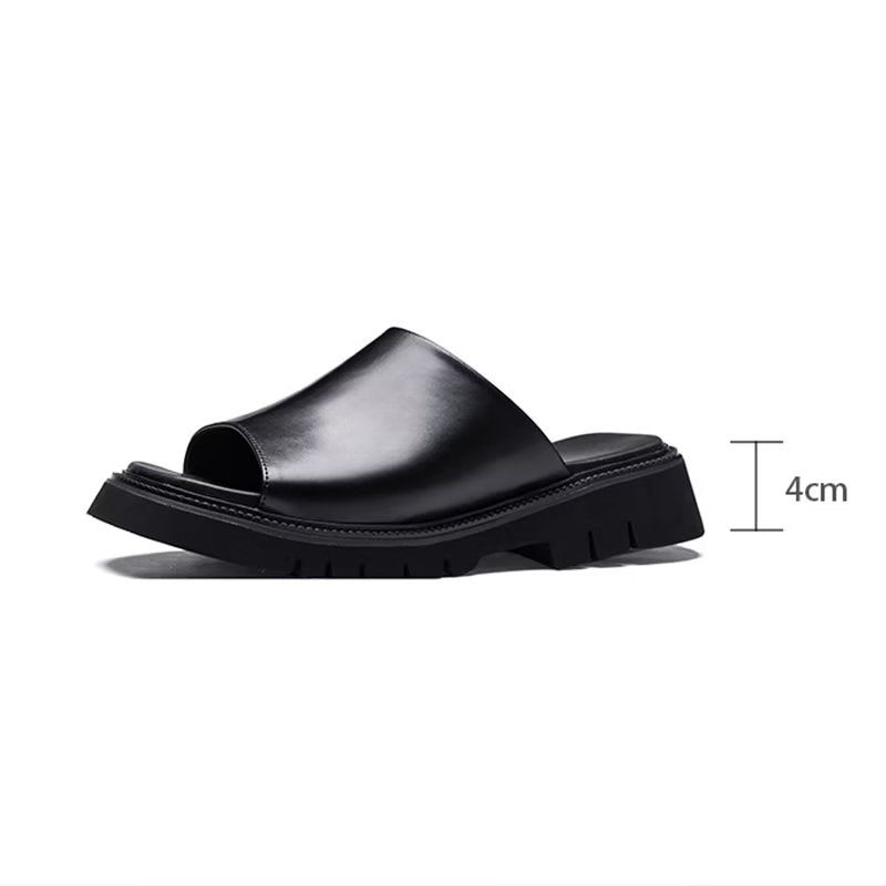 Fritidsskor För Män Eleganta Slip-ons - Svart