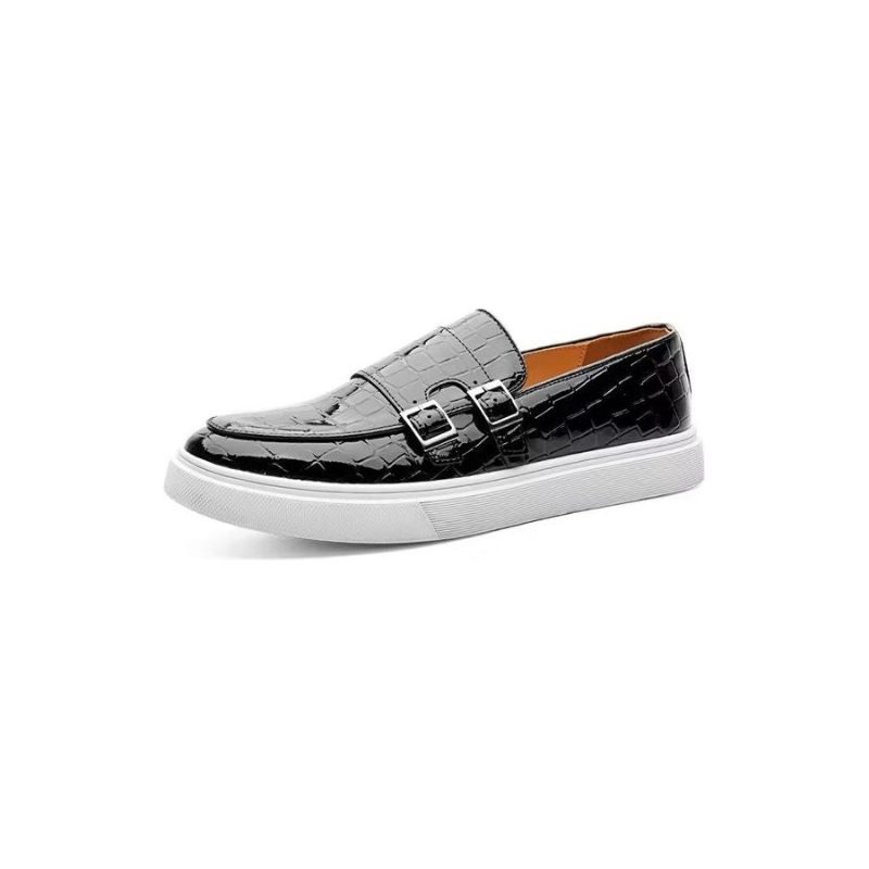 Fritidsskor För Män Fashionabla Slip-on Plattformsskor