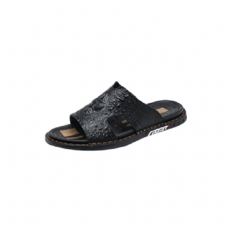 Fritidsskor För Män Luxecroco Summer Chic Slip On Slides