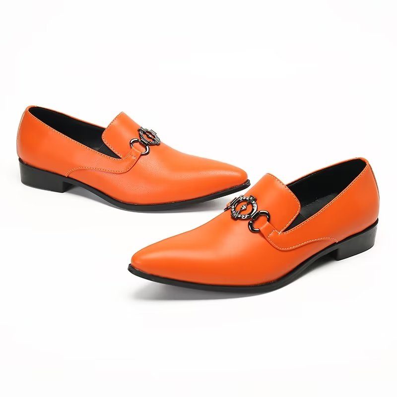 Herr Loafers Djärva Slip-on Classy - Orange