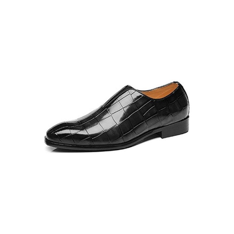 Herr Loafers Exotiska Spetsiga Brogue-skor