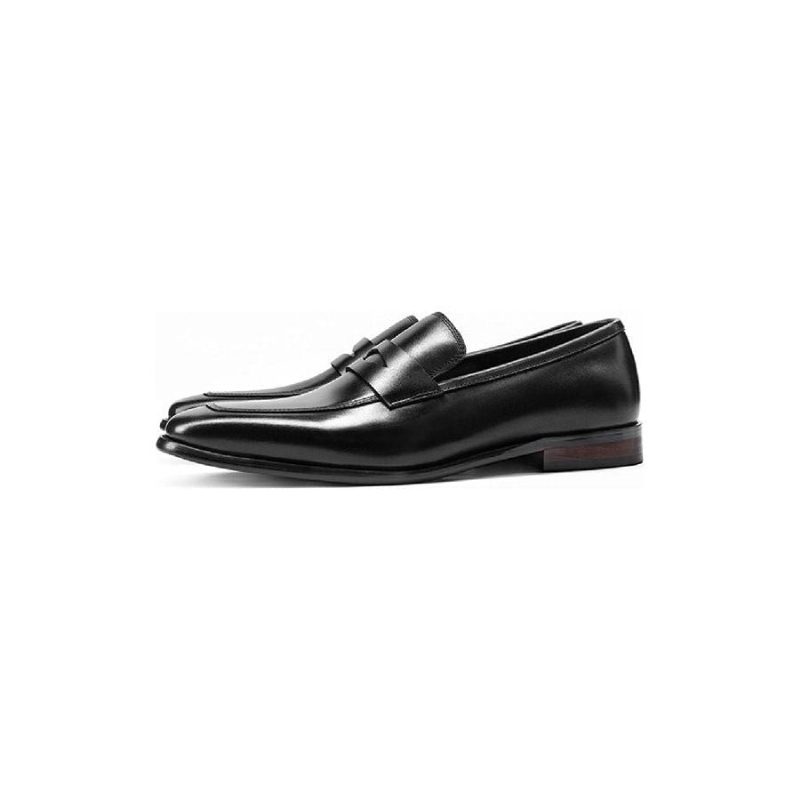 Herr Loafers Exotiska Spetsiga Brogue-skor