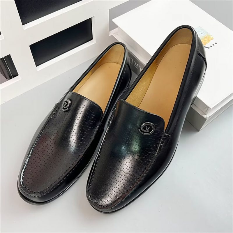 Herr Loafers Raffinerade Gentleman - Svart