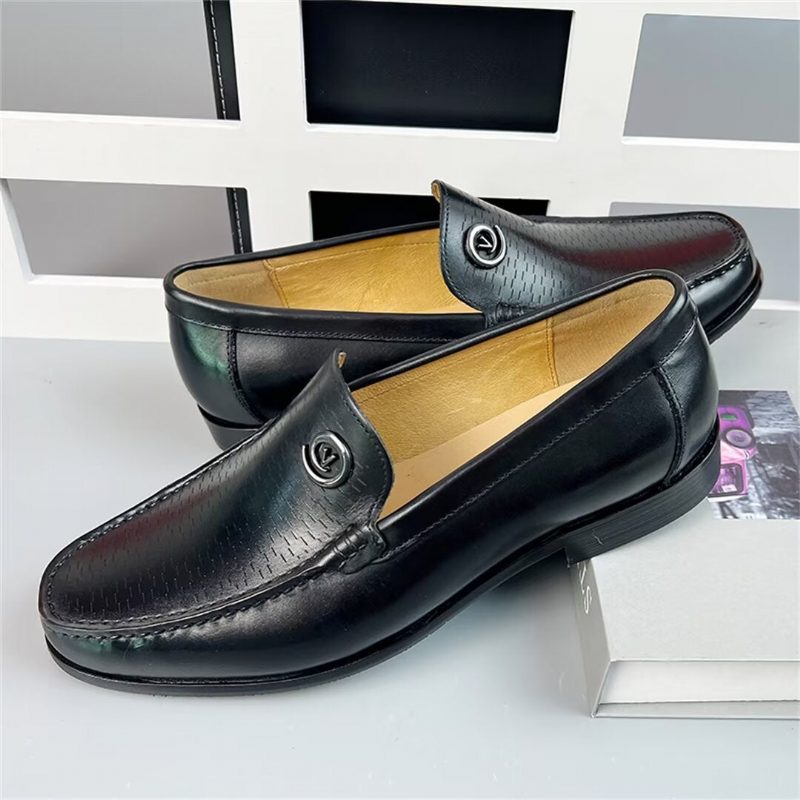 Herr Loafers Raffinerade Gentleman - Svart