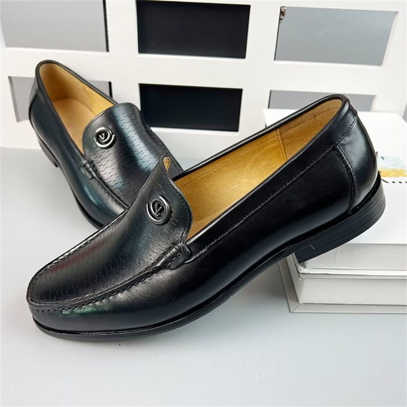 Herr Loafers Raffinerade Gentleman - Svart