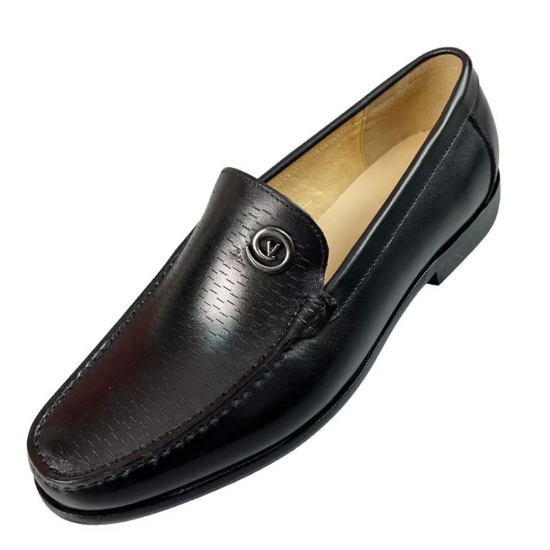 Herr Loafers Raffinerade Gentleman - Svart