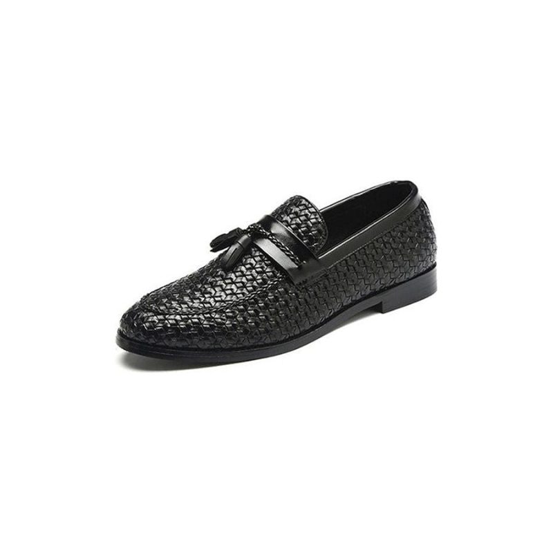 Herr Loafers Tofs Chic Läderspänne Bröllopsskor