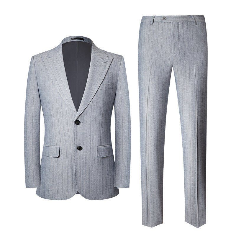 Herrdräkter Chic Skinny Suit - Grå