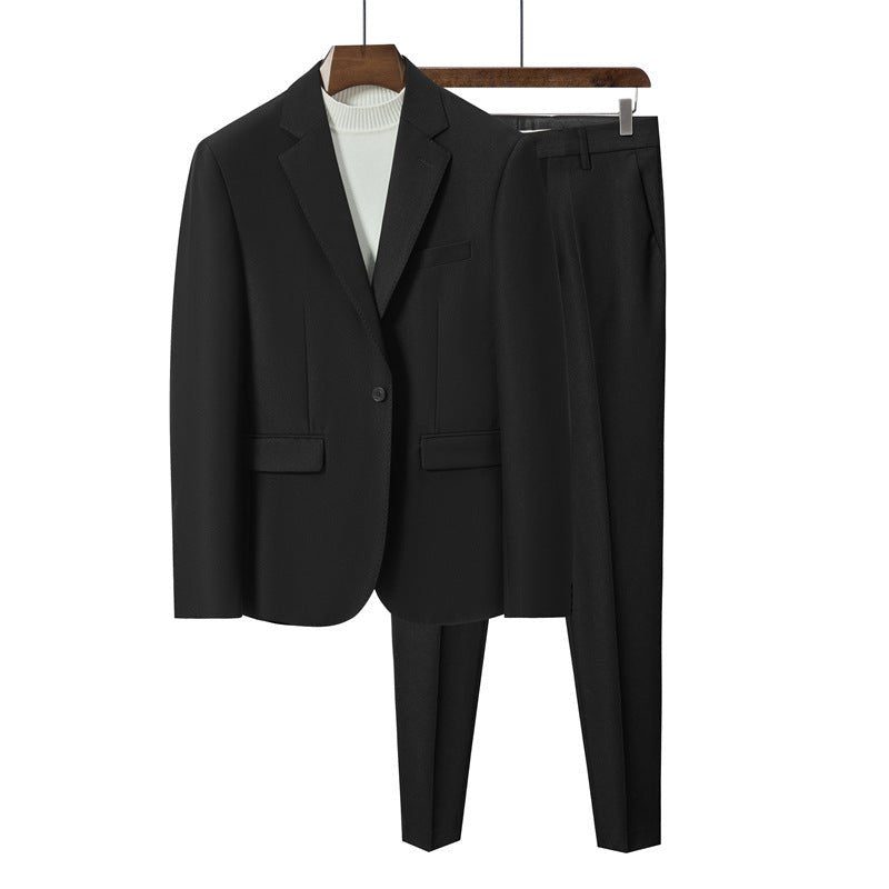 Herrdräkter Chic Skinny Suit - Svart