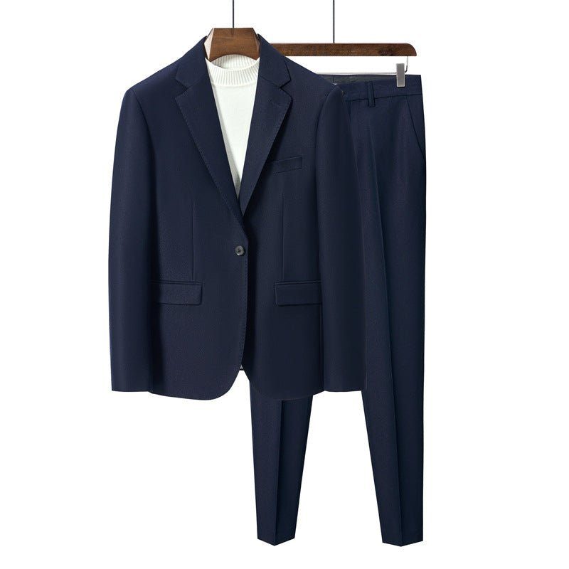 Herrdräkter Chic Skinny Suit - Blå