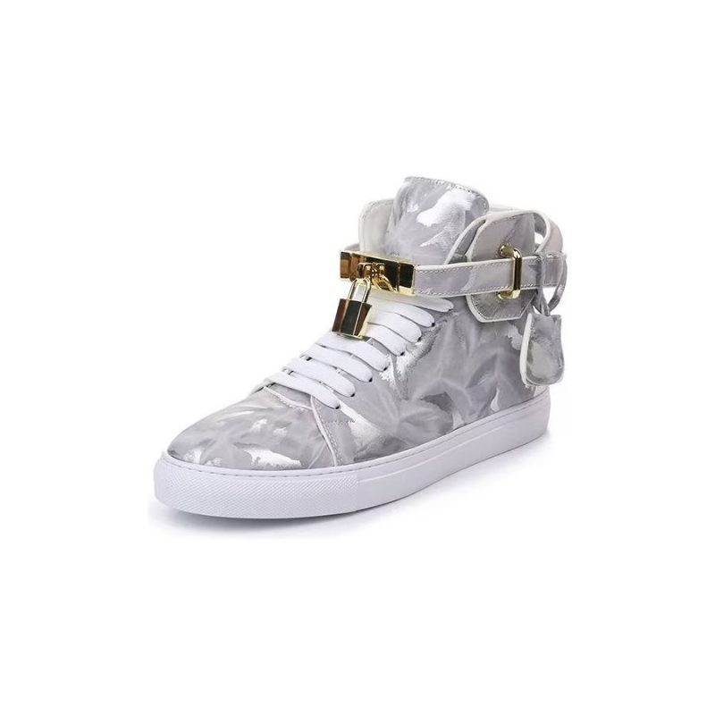 Herrsneakers Graffiti Elite Cow Leather High Top Kicks