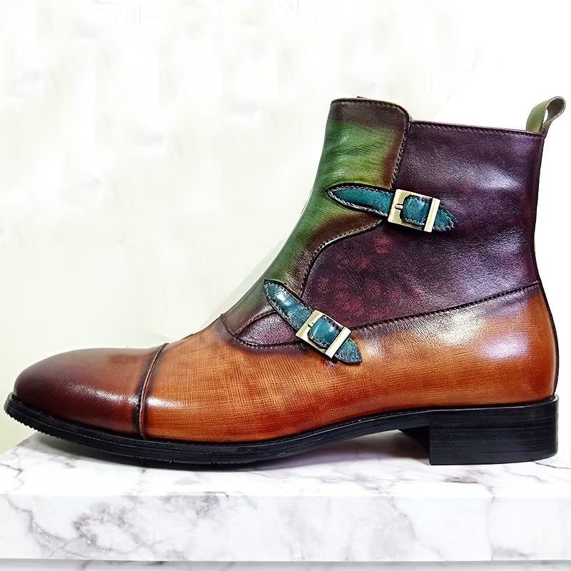 Herrstövlar Artisan Crafted Leisure Zip Boots - Grön