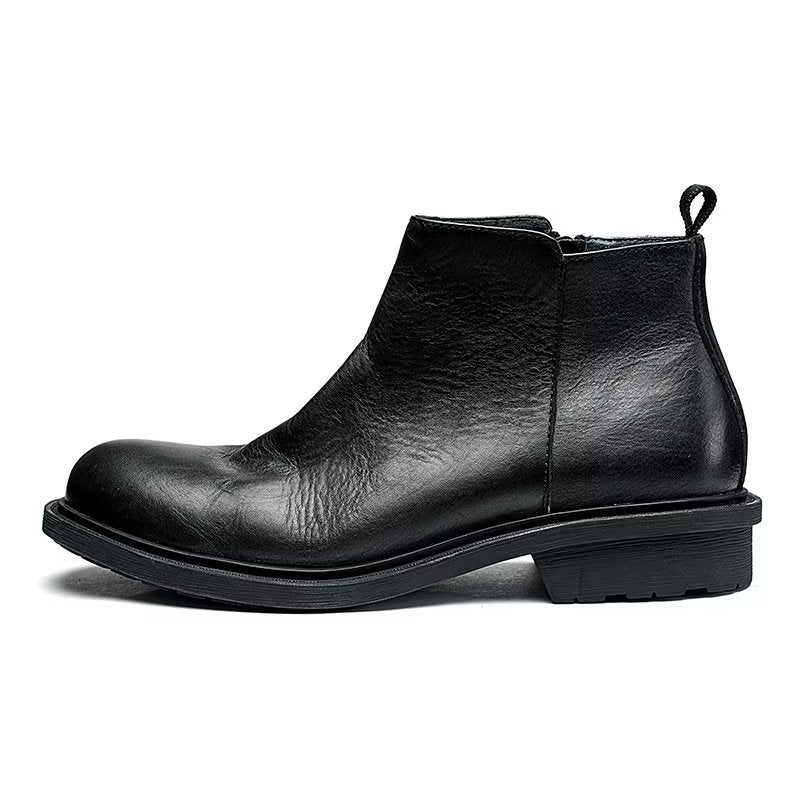 Herrstövlar Chic Slip On Ankel Boots - Svart