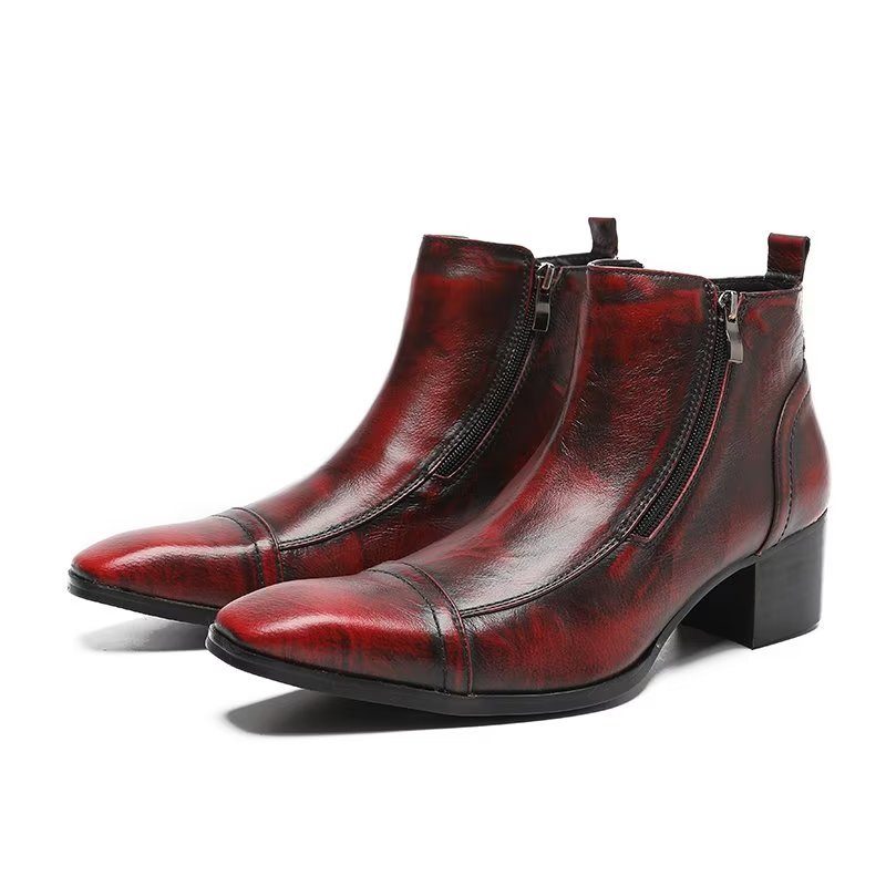 Herrstövlar Classy Statement Dress Boots - Röd