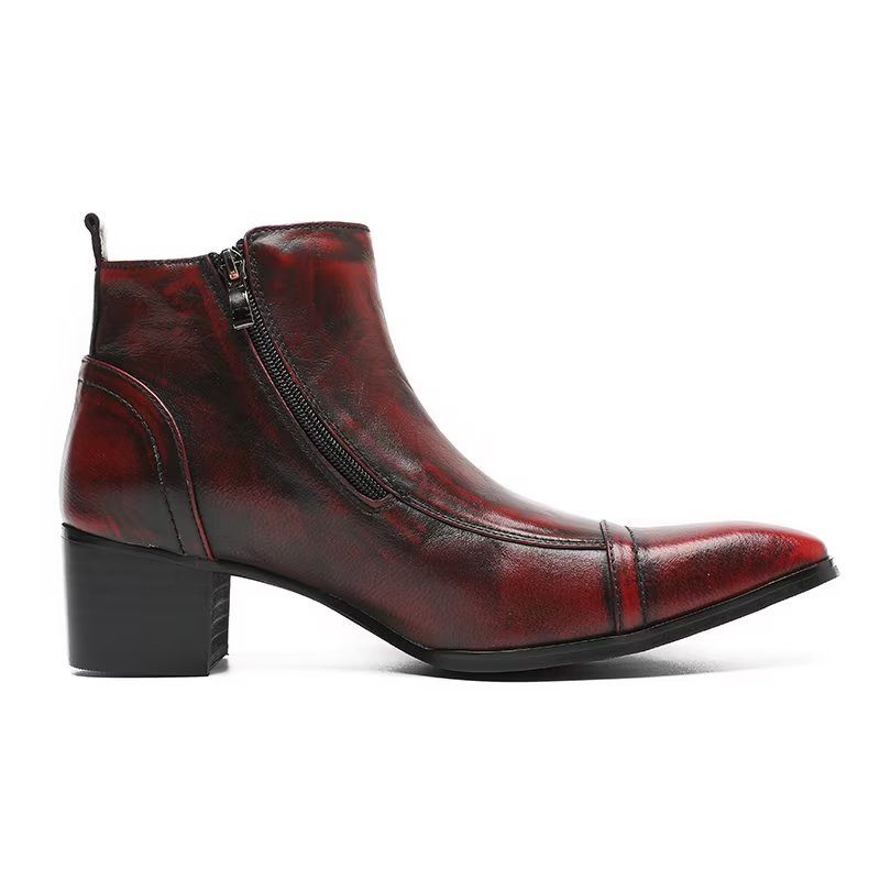 Herrstövlar Classy Statement Dress Boots - Röd