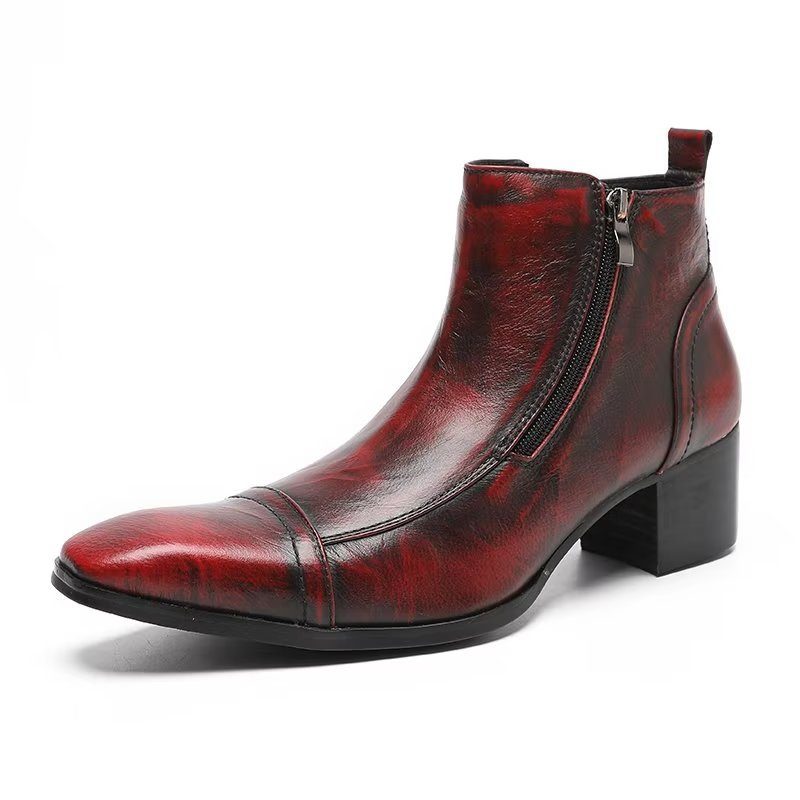 Herrstövlar Classy Statement Dress Boots - Röd