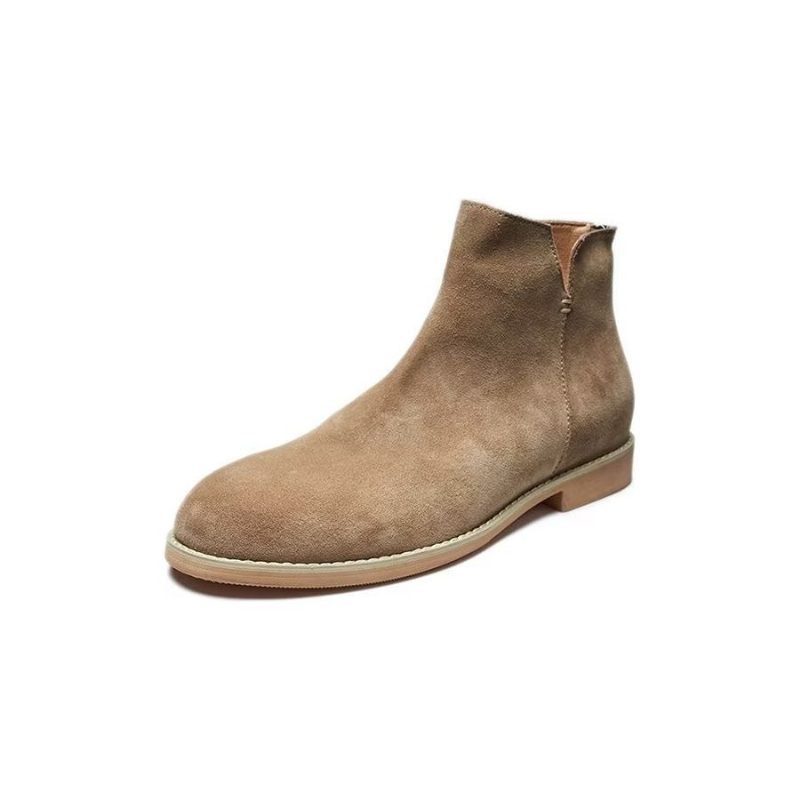 Herrstövlar Elegant Kohud Slip On Ankel Booties