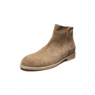 Herrstövlar Elegant Kohud Slip On Ankel Booties