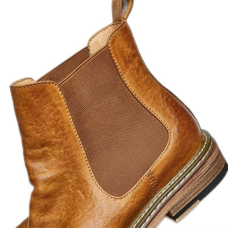 Herrstövlar Eleganta Equine Slip On Ankel Booties - Kaffe