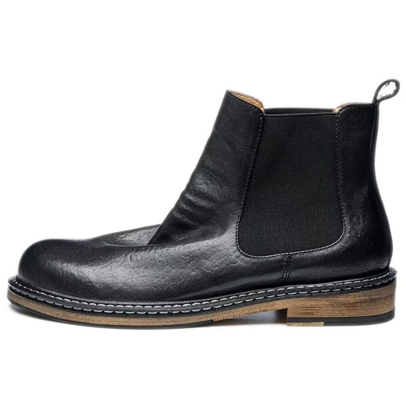 Herrstövlar Eleganta Equine Slip On Ankel Booties - Svart