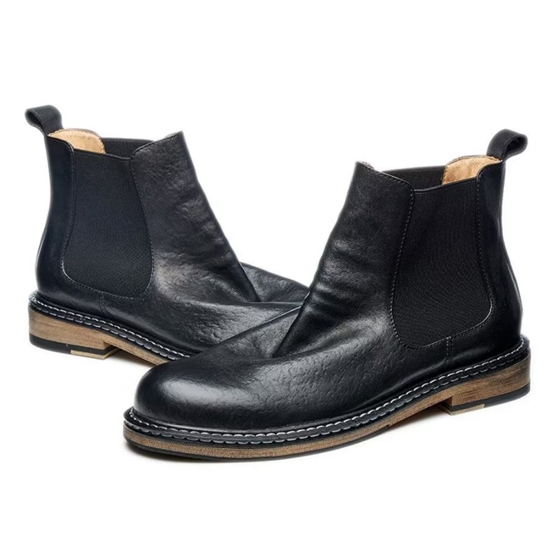 Herrstövlar Eleganta Equine Slip On Ankel Booties - Svart