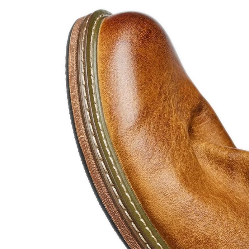 Herrstövlar Eleganta Equine Slip On Ankel Booties - Kaffe