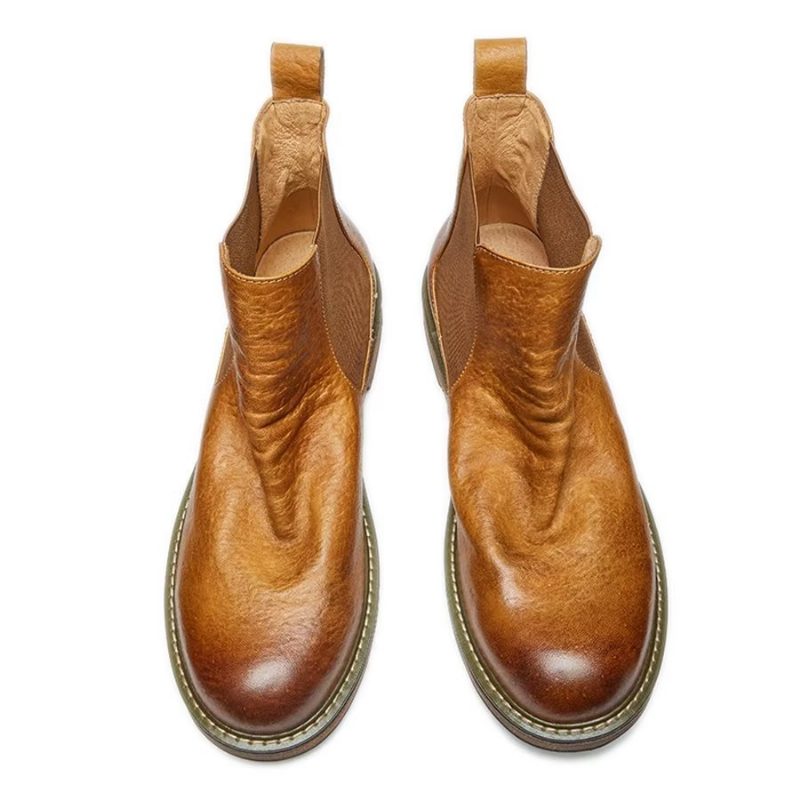 Herrstövlar Eleganta Equine Slip On Ankel Booties - Kaffe