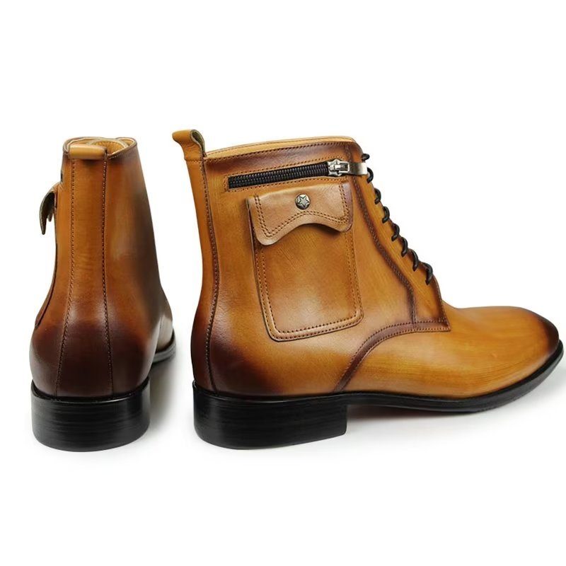 Herrstövlar High Top Dress Shoe - Brun