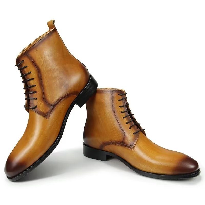 Herrstövlar High Top Dress Shoe - Brun