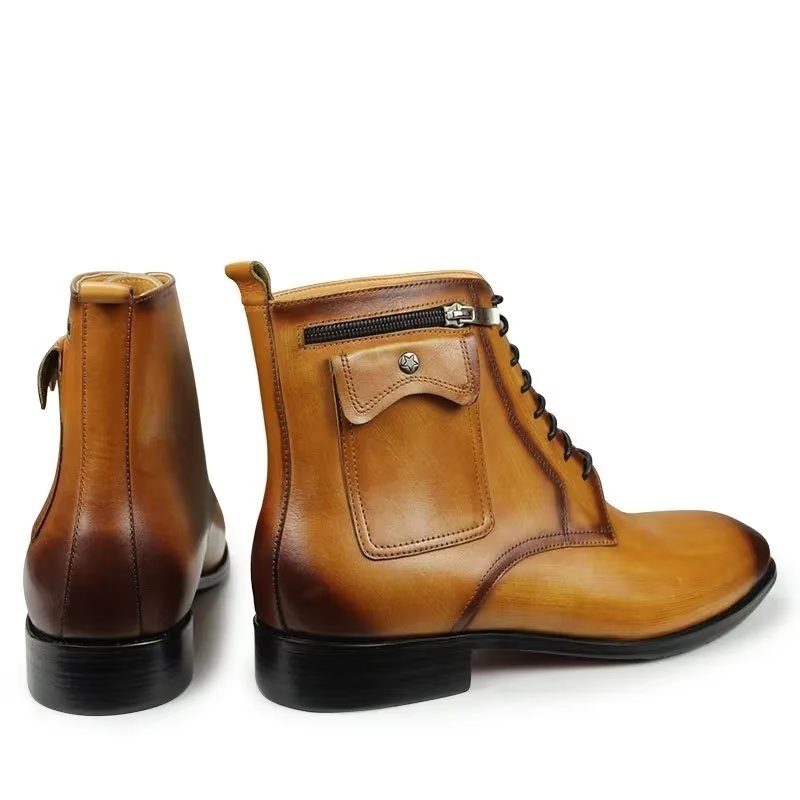 Herrstövlar High Top Dress Shoe - Brun