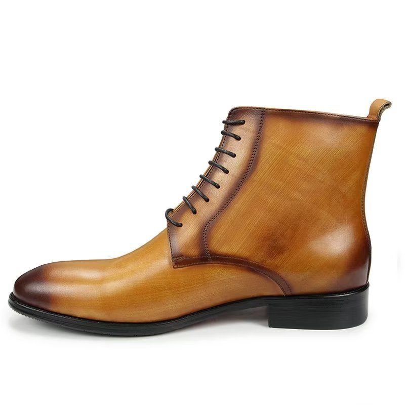 Herrstövlar High Top Dress Shoe - Brun