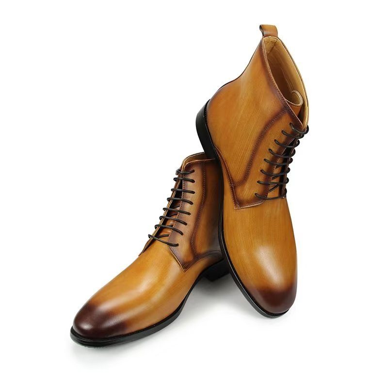 Herrstövlar High Top Dress Shoe - Brun