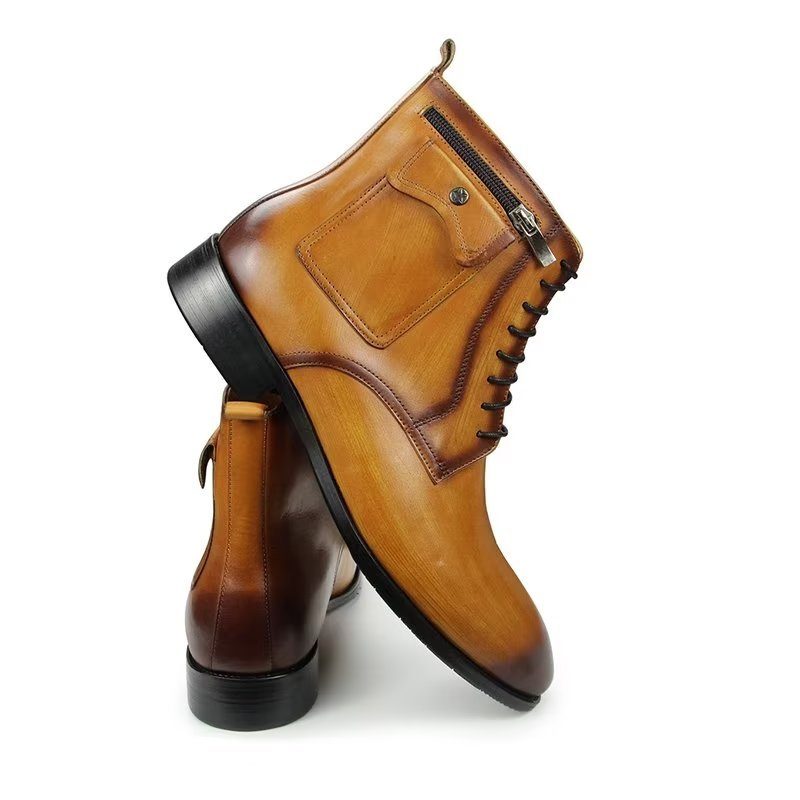 Herrstövlar High Top Dress Shoe - Brun