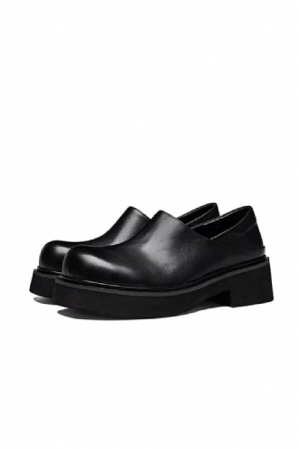 Herrstövlar Läder Slip-on Boots