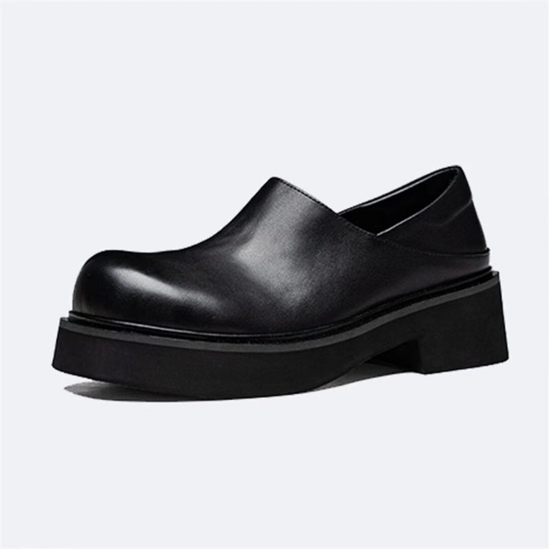 Herrstövlar Läder Slip-on Boots - Svart