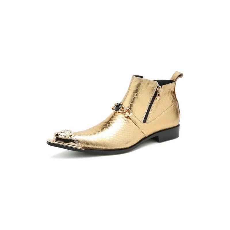 Herrstövlar Party Chic Boots - Guld