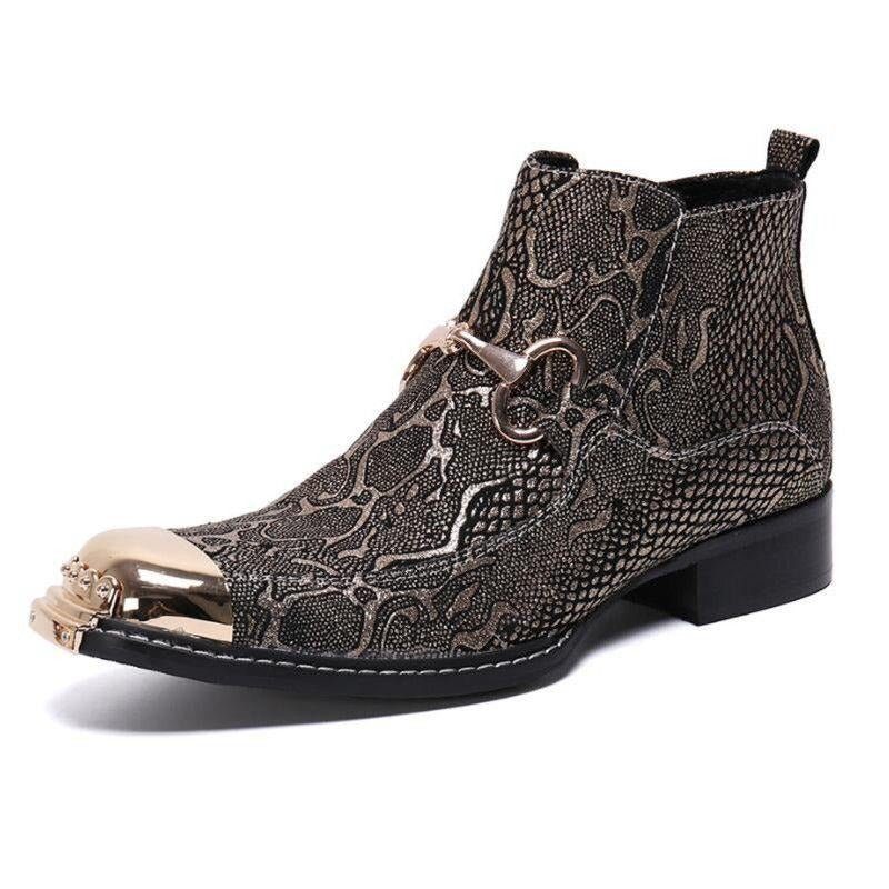 Herrstövlar Serpenté Dress Loafers - Guld